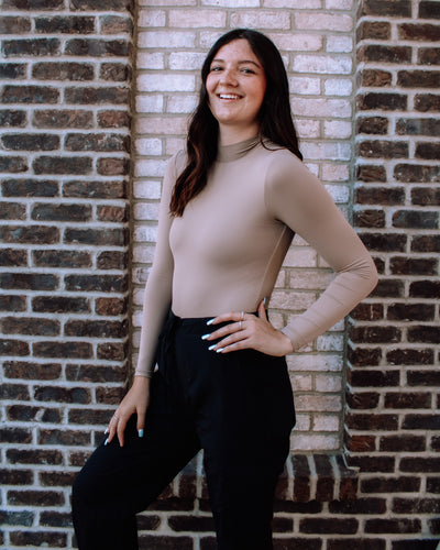 Mika Mock Neck Bodysuit