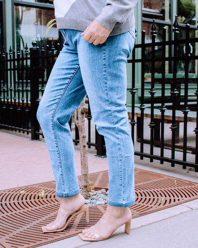 Cuff Denim Pant