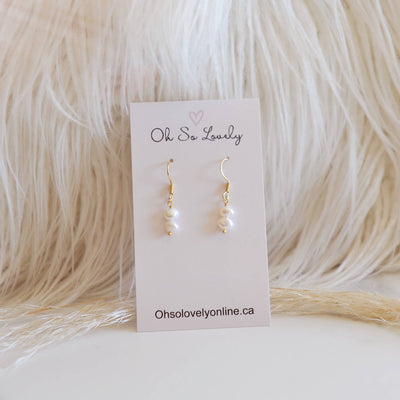 Saylor Fresh Water Pearl Earrings