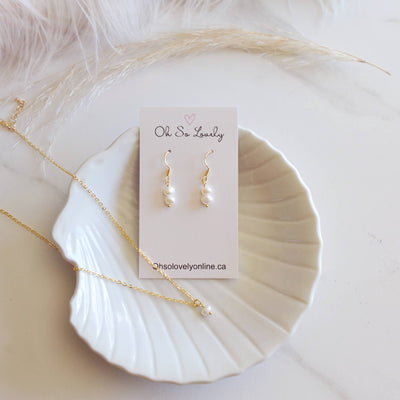 Saylor Fresh Water Pearl Earrings