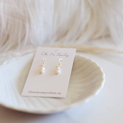 Saylor Fresh Water Pearl Earrings