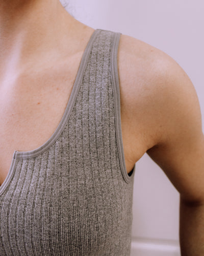 Mia Ribbed Seamless Crop Top